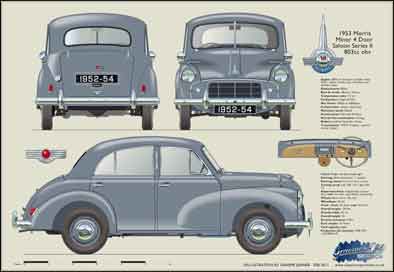 Morris Minor 4dr saloon 1952-54